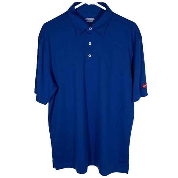 Oobe Polo Shirt Men L RaceTrac Race Trac Track Employee Uniform Gas - Picture 13 of 16